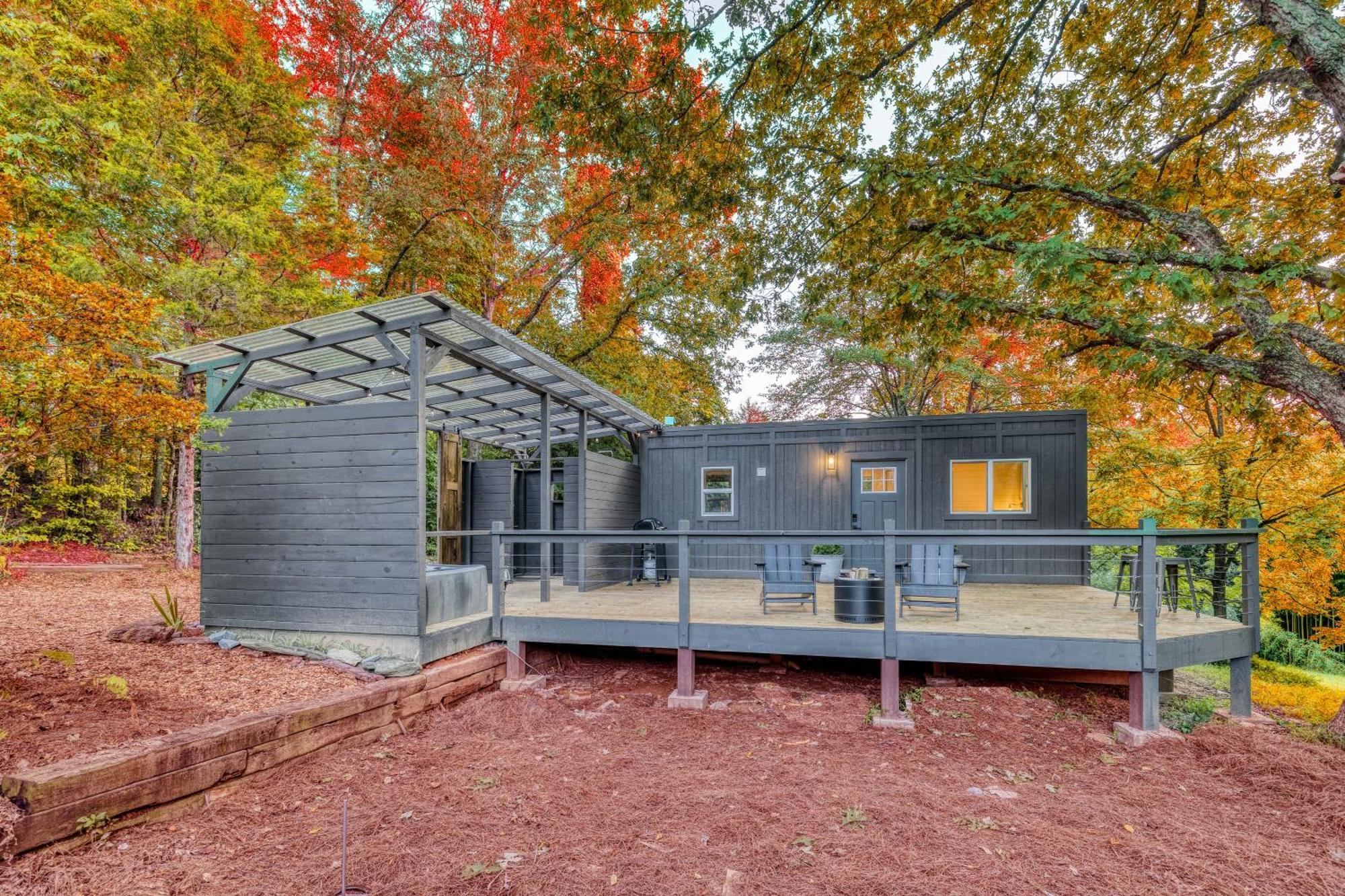 Couples Retreat: King Bed:Hot Tub:Firepit & More Blue Ridge Bagian luar foto